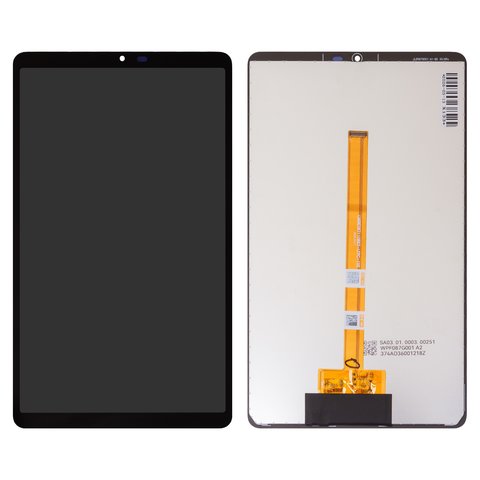 LCD compatible with Samsung X133 Galaxy Tab A11 Wi Fi, X135 Galaxy Tab A11 LTE; Samsung, black, without frame, High Copy 