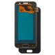 Pantalla LCD puede usarse con Samsung A320 Galaxy A3 (2017), negro, con ajuste de brillo, sin marco, Copy, (TFT)
