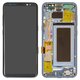 Pantalla LCD puede usarse con Samsung G950 Galaxy S8, azul claro, con marco, Original (PRC), coral Blue, original glass
