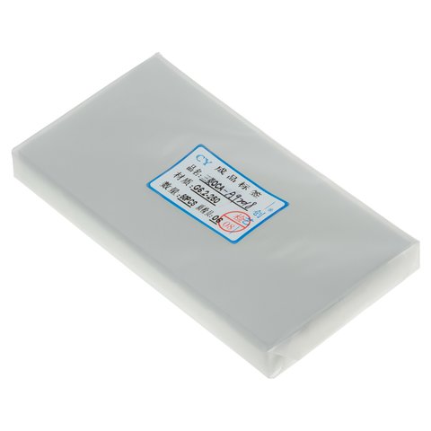 Cinta adhesiva transparente doble faz CY, 10,1", para pegar vidrio, 50 uds., 221 mm, 140 mm