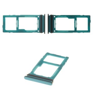 Sujetador de tarjeta SIM puede usarse con Samsung A525 Galaxy A52, A526 Galaxy A52 5G, A725 Galaxy A72, A726 Galaxy A72 5G, azul claro