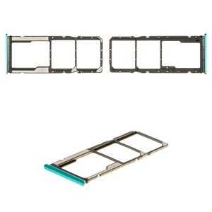 Sujetador de tarjeta SIM puede usarse con Xiaomi Redmi 9T, verde, ocean Green, J19S, M2010J19SG, M2010J19SY