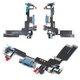 Cable flex puede usarse con iPhone 14, del conector de carga, azul, con micrófono, con componentes, HC