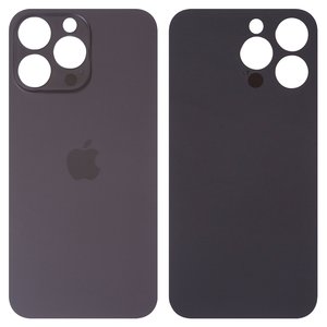 Panel trasero de carcasa puede usarse con iPhone 14 Pro Max, negra, no es necesario desmontar la cámara, Original PRC , big hole