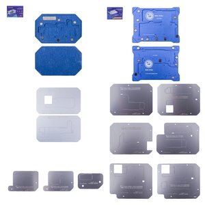 Conjunto para reballing BGA Mechanic iBGA 14, iBGA 13 Max, para reparar placas base