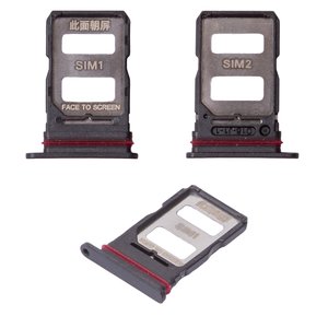 Sujetador de tarjeta SIM puede usarse con Xiaomi Redmi Note 14 Pro 5G, negro, midnight black