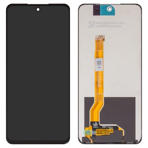 Pantalla LCD puede usarse con Realme 13 5G, negro, sin marco, Original PRC , RMX3951, DI0672BI08
