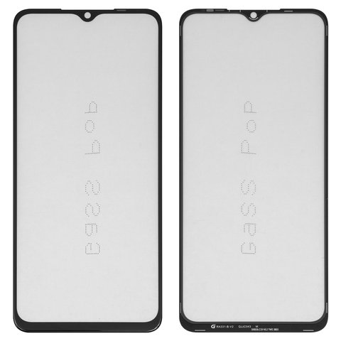 Vidrio de carcasa G+OCA PRO puede usarse con Tecno Pop 7 BF6 , Pop 7 Pro, Spark 10, Spark 10C, Spark Go 2023  BF7 ; Infinix Smart 7 X6515 , Smart 7 HD X6516 , con película OCA, negro