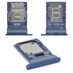 Sujetador de tarjeta SIM puede usarse con Samsung M356 Galaxy M35, azul, dark blue