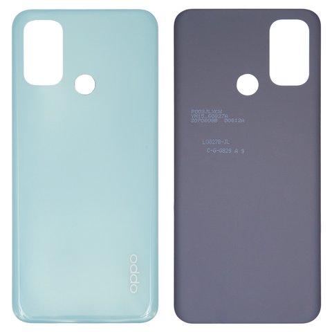 Panel trasero de carcasa puede usarse con Oppo A53 4G, A53s 4G, verde, mint cream
