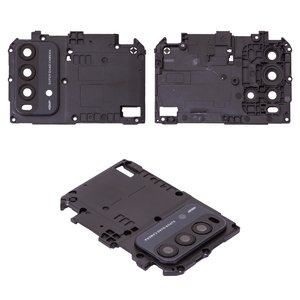 Vidrio de cámara puede usarse con Xiaomi Redmi 9T, negro, con marcos, carbon Gray, J19S, M2010J19SG, M2010J19SY