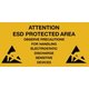 Предупреждающая табличка об антистатической безопасности Warmbier 2850.300500.KS.E
