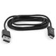 USB кабель Samsung, USB тип-A, micro-USB тип-B, чорний