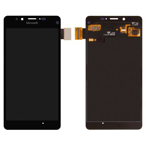 Дисплей для Microsoft Nokia  950 Lumia Dual SIM, черный, без рамки