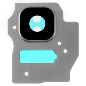 Скло камери для Samsung G955F Galaxy S8 Plus, G955FD Galaxy S8 Plus, сріблясте, arctic silver