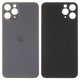 Задняя панель корпуса для iPhone 11 Pro, серая, нужно снять стекло камеры, small hole, matte space gray