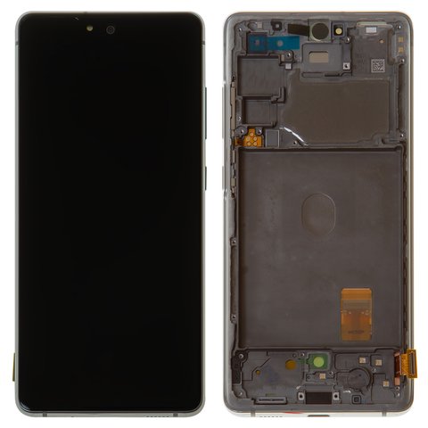 Дисплей для Samsung G780 Galaxy S20 FE, белый, с рамкой, Original, сервисная упаковка, #GH82 24220B GH82 24219B