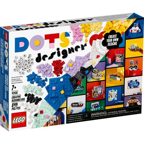 Конструктор LEGO DOTS Коробка для творчого дизайну 41938