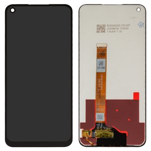 Дисплей для Realme 7 Global , 7 5G; Oppo A73 5G 2020 , чорний, без рамки, High Copy, CPH2161