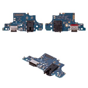 Шлейф для Motorola Moto G52, конектора зарядки, High Copy, плата зарядки