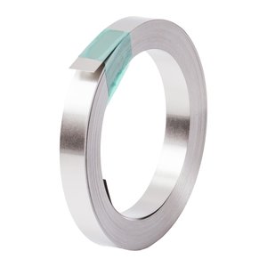 Стрічка нікелева для зварювання акумуляторів, 0,15 мм, 8 мм, 10 м, нікельована сталь