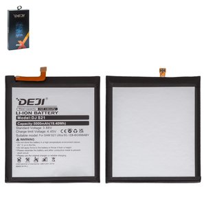 Аккумулятор Deji EB BG998ABY для Samsung G998 Galaxy S21 Ultra 5G, Li ion, 3,88 B, 5000 мАч