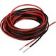 Провод в силиконовой изоляции 22AWG, 0,34 мм², 1 м, черный, UL3135