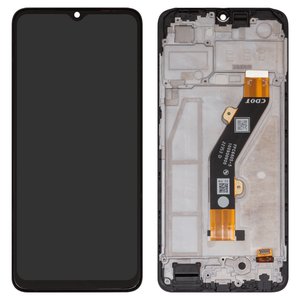 Дисплей для Tecno Spark 10C, черный, с рамкой, High Copy, KI5k, #FPC6605 5