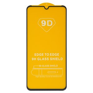Захисне скло для Xiaomi Mi 9 Lite, Mi CC9e, сумісне з чохлом, Full Glue, без упаковки , чорний