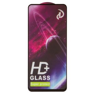 Захисне скло All Spares для Motorola Moto G42, сумісне з чохлом, Full Glue, чорний