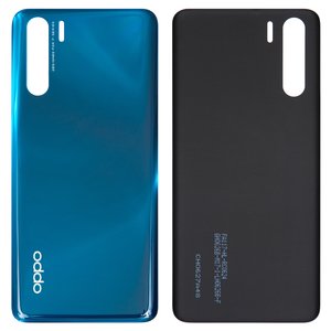 Задняя панель корпуса для Oppo A91, синяя, brazil blue