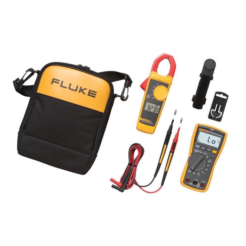 Комплект цифрового мультиметра Fluke 117 зі струмовимірювальними кліщами Fluke 323 (4296034) Зображення 1