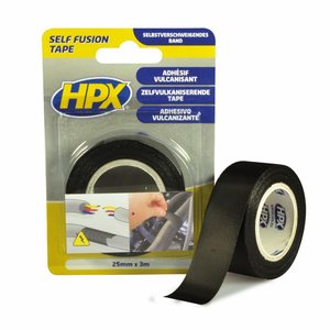 Лента вулканизирующая HPX 19 мм, 10 м черная (картонная упаковка)