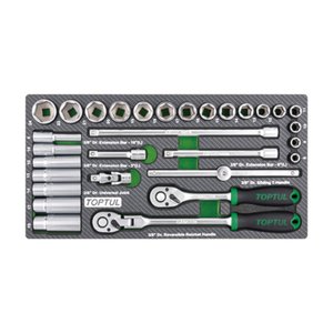 Набор инструмента 3 8" TOPTUL GEA3005