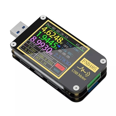 USB тестер FNIRSI FNB48S без Bluetooth 